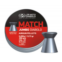 Пули JSB Exact Jumbo Match Diabolo 5,5 мм, 0,89 грамм, 300 штук