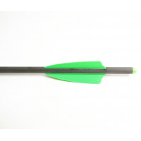 Стрела арбалетная карбоновая Centershot Toxic Carbon 20" Half Moon Nock Стрела арбалетная карбоновая Centershot Toxic Carbon 20" Half Moon Nock