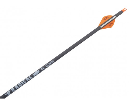 Стрела лучная карбоновая Centershot Radical 400, Blazer 2"