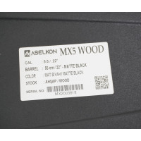 Пневматическая винтовка Aselkon MX-5 (дерево, PCP, 3 Дж) 5,5 мм Пневматическая винтовка Aselkon MX-5 (дерево, PCP, 3 Дж) 5,5 мм