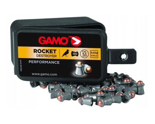 Пули Gamo Rocket 4,5 мм, 0,6 грамм, 150 штук